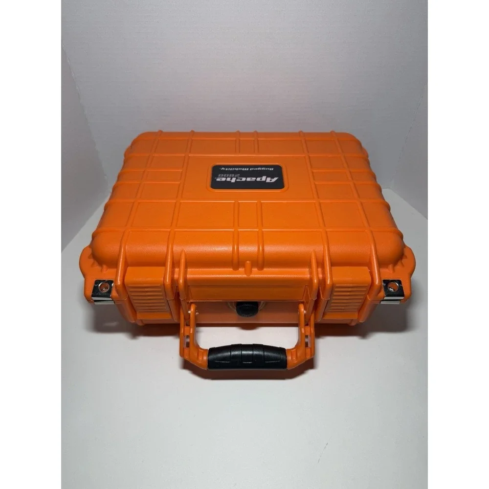 Apache 2800 Orange Hard Case IP65 Waterproof Dustproof Camera Pistol Equipment